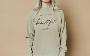 Beautiful People Crewneck Sweatshirt