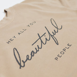 Beautiful People Crewneck Sweatshirt by Christy Nockels Close Up